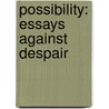 Possibility: Essays Against Despair door Patricia Vigderman