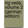 Rig-Veda, Volume 2 (German Edition) door Grassmann Hermann