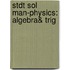 Stdt Sol Man-Physics: Algebra& Trig