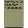 Studyguide for Classroom Management door Paul Burden