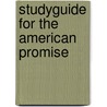 Studyguide for The American Promise door Cram101 Textbook Reviews