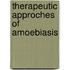 Therapeutic approches of amoebiasis