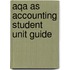 Aqa As Accounting Student Unit Guide