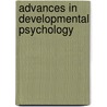 Advances In Developmental Psychology door Michael E. Lamb