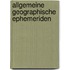 Allgemeine geographische Ephemeriden