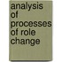 Analysis of Processes of Role Change