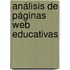 Análisis de Páginas Web educativas