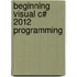 Beginning Visual C# 2012 Programming