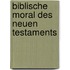 Biblische Moral Des Neuen Testaments
