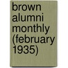 Brown Alumni Monthly (February 1935) by Brown University
