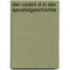 Der Codex D in der Apostelgeschichte door Weiss Bernhard