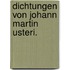 Dichtungen von Johann Martin Usteri.