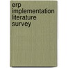 Erp Implementation Literature Survey by A. Mehta
