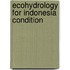 Ecohydrology for Indonesia Condition