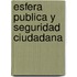 Esfera Publica y Seguridad Ciudadana