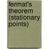 Fermat's Theorem (Stationary Points)