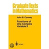 Functions Of One Complex Variable Ii door John B. Conway
