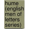 Hume (English Men of Letters Series) door Thomas Henry Huxley