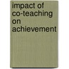 Impact of Co-teaching on Achievement door Jamie Antoun