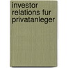 Investor Relations Fur Privatanleger door Tobias Harzer