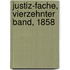 Justiz-Fache, Vierzehnter Band, 1858