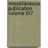 Miscellaneous Publication Volume 517