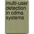 Multi-user Detection In Cdma Systems
