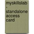 MySkillsLab - Standalone Access Card