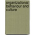 Organizational Behaviour and Culture