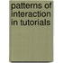 Patterns Of Interaction In Tutorials