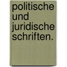 Politische und juridische Schriften. door Wilhelm Traugott Krug