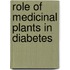Role Of Medicinal Plants In Diabetes