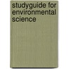 Studyguide for Environmental Science door The American The American Geological Ins
