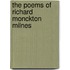 The Poems of Richard Monckton Milnes