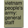 Vietnam People's Army: General Staff door Books Llc