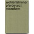 Wohlerfahrener Pferde-Arzt microform