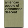 American people of Vietnamese descent door Books Llc