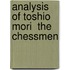 Analysis of Toshio Mori  The Chessmen