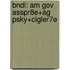 Bndl: Am Gov Asspr8E+Ag Psky+Cigler7E