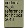 Coders' Desk Reference For Hcpcs 2013 by Ingenix Ingenix