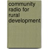 Community Radio for rural development door Arpita Sharma
