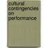 Cultural Contingencies On Performance