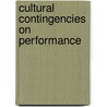 Cultural Contingencies On Performance door Sriya Kumarasinghe