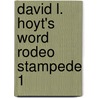 David L. Hoyt's Word Rodeo Stampede 1 door David L. Hoyt