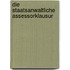 Die staatsanwaltliche Assessorklausur