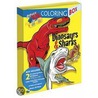 Dinosaurs and Sharks 3-D Coloring Box door Kenneth J. Dover