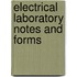 Electrical Laboratory Notes and Forms