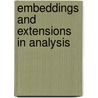 Embeddings and Extensions in Analysis by L.R. Williams