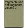 Fragmente Und Antifragmente, Volume 2 by Hermann Samuel Reimarus