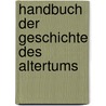 Handbuch der Geschichte des Altertums by C.J. Grysar